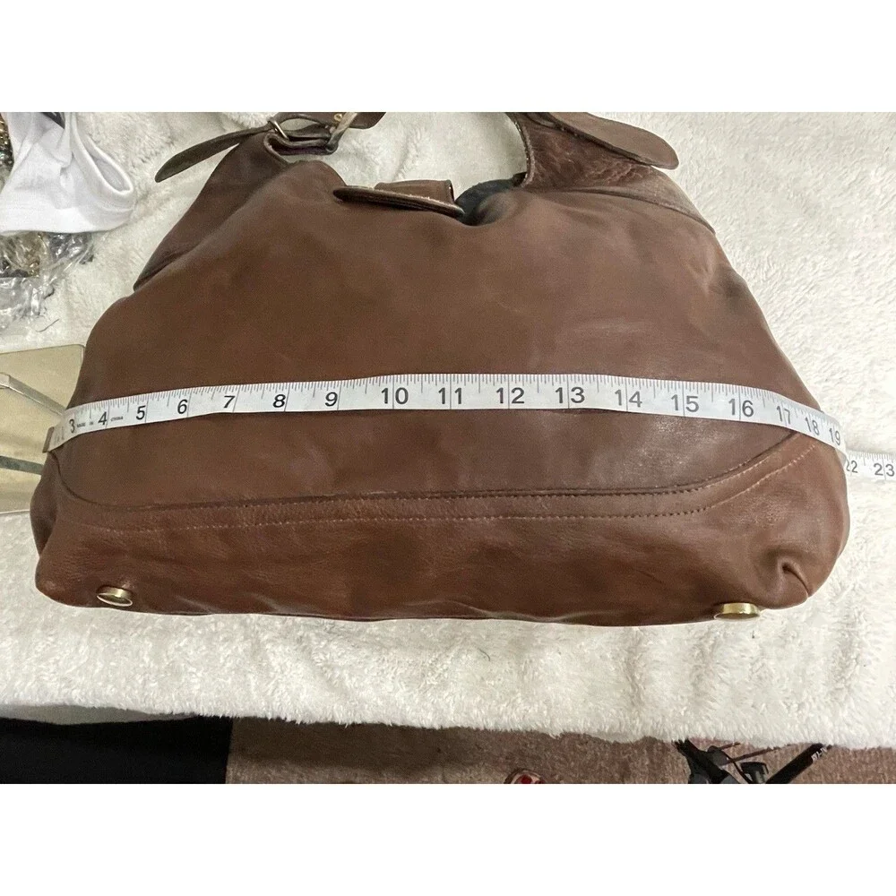 Foley + Corinna Large Leather Hobo Bag. Brown BEAUTIFUL!